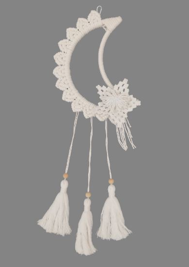 Picture of Lunar Bloom Macrame Wall Hanging