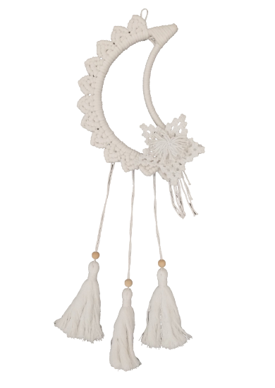 Picture of Lunar Bloom Macrame Wall Hanging